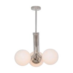 Polished Nickel Contemporary Pendant Light 3 by Schwung