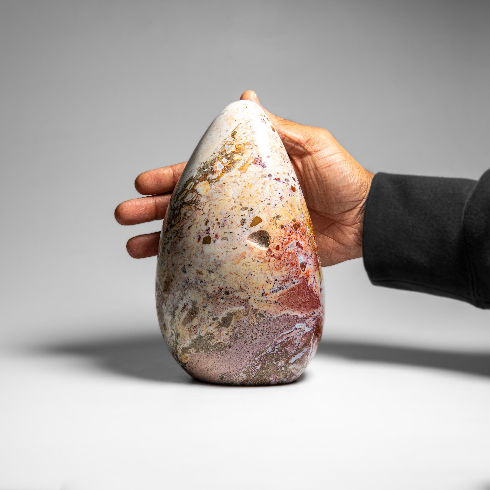 Malgascio Diaspro oceanico lucido a forma libera dal Madagascar (6 lbs) in vendita