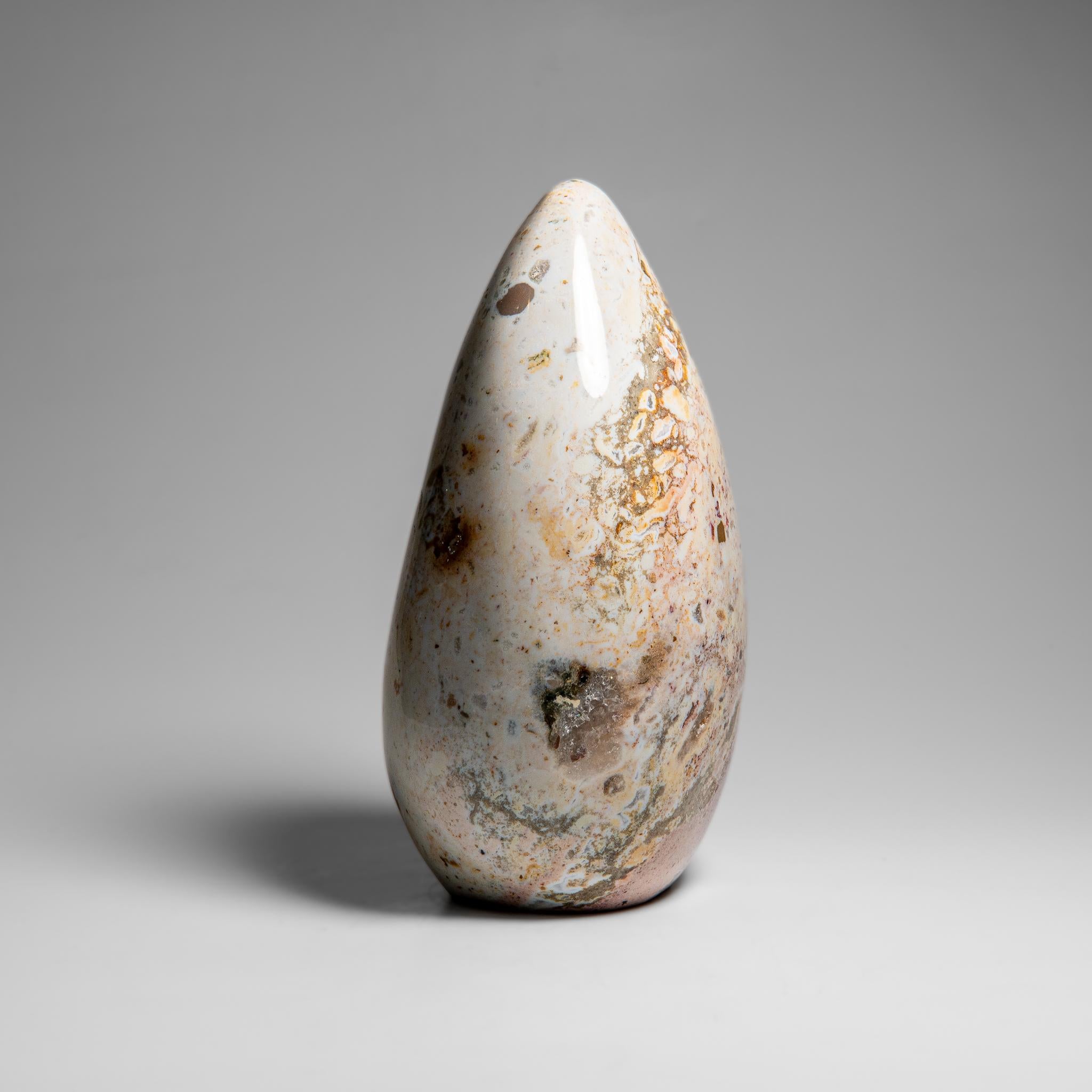 XXI secolo e contemporaneo Diaspro oceanico lucido a forma libera dal Madagascar (6 lbs) in vendita