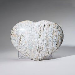 Polished Ocean Jasper Heart from Madagascar (8 lbs)