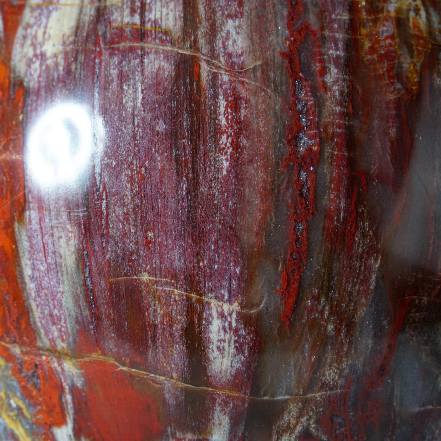 Malagasy Polished Petrified Wood Sphere from Madagascar (5.5