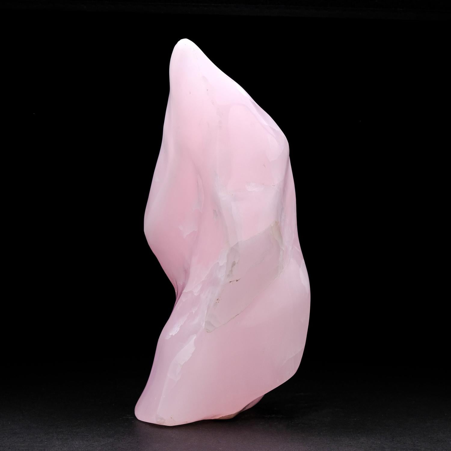 Contemporary Pink Mangano Calcite from Pakistan (9.2 lbs) For Sale