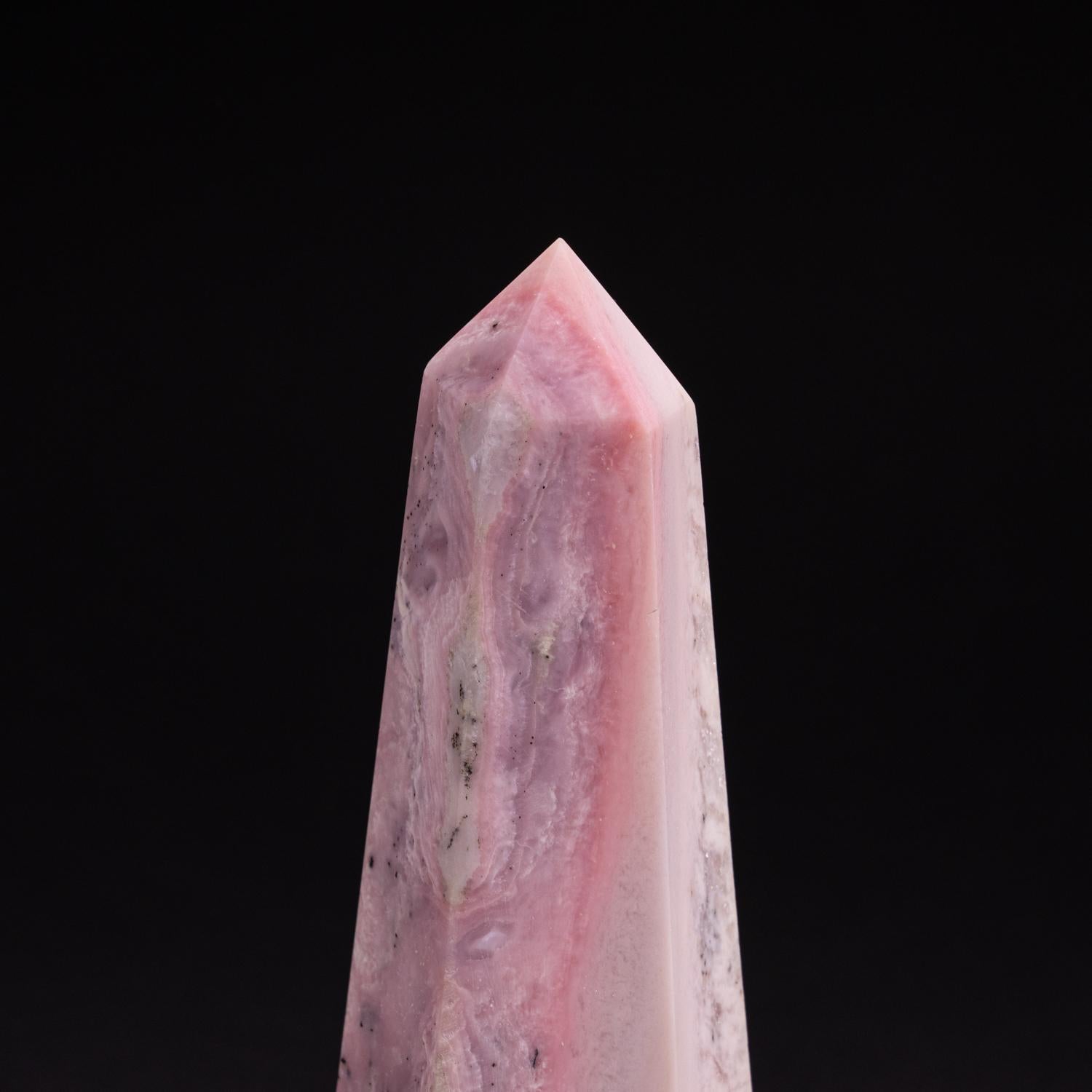 Peruvian Polished Pink Opal Obelisk (4.2 lbs) For Sale
