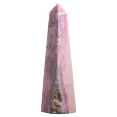 Polished Pink Opal Obelisk (4.2 lbs)