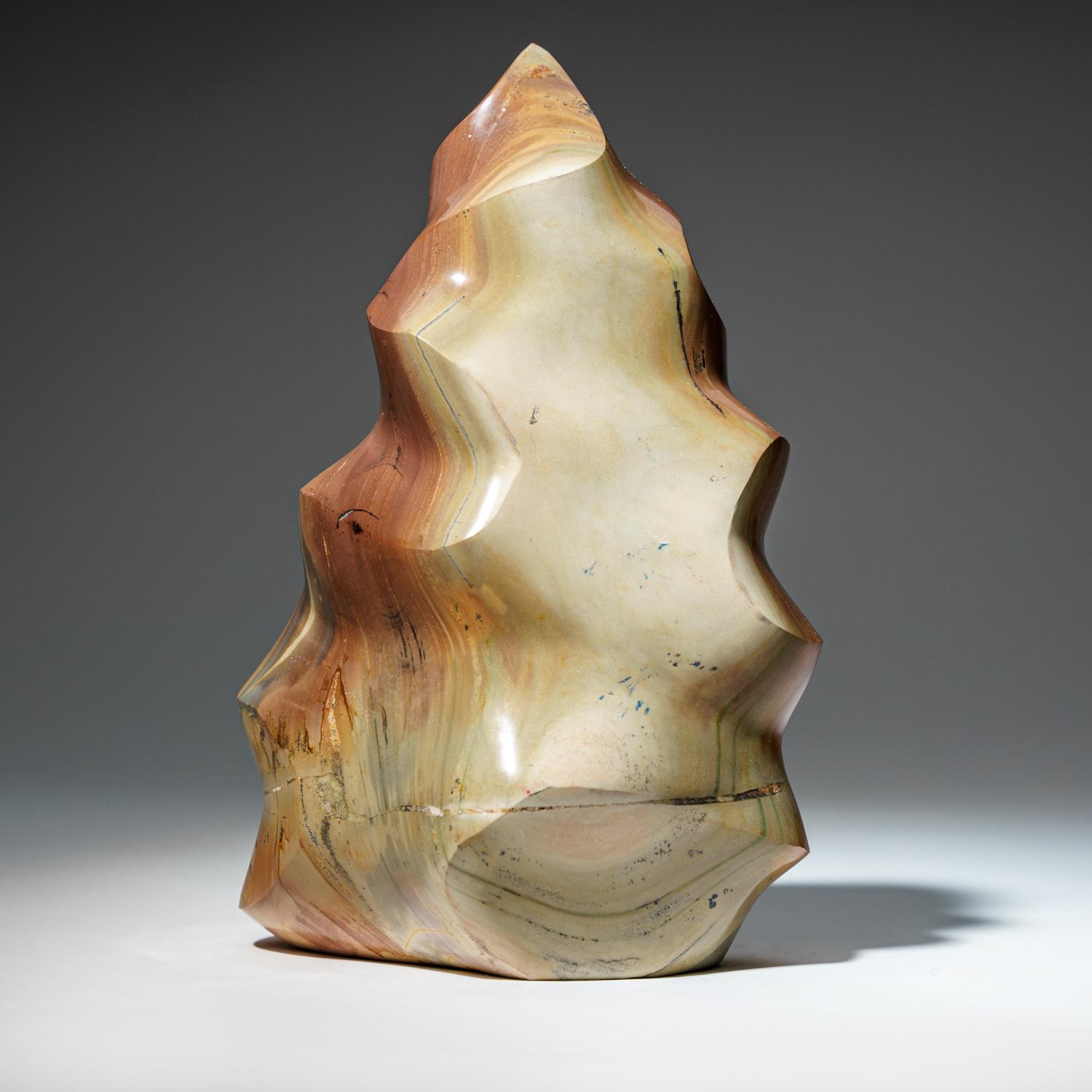Contemporary Polished Polychrome Freeform from Madagascar (6.3 lbs) For Sale