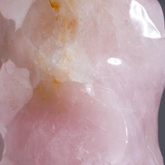 Quarzo rosa lucido a forma libera dal Brasile (11,6 lbs)
