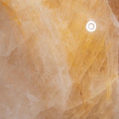 Sfera di quarzo rosa lucidato del Madagascar (diametro 6,75", peso 17,2 lbs)