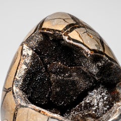 Polished Septarian Druzy Geode Egg from Madagascar (19 lbs)