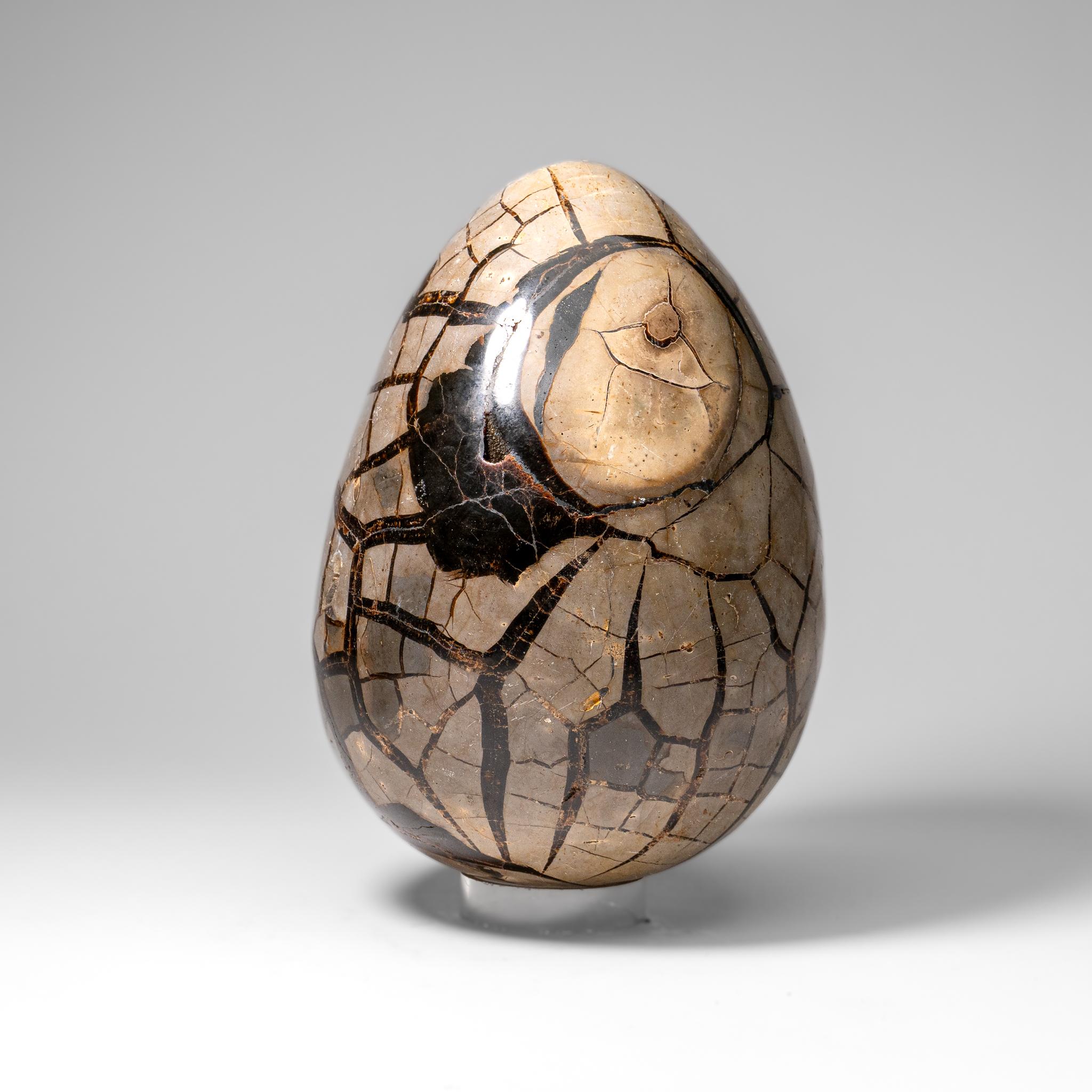 Uovo di geode druzico settario lucidato del Madagascar (24 lbs) in vendita 2