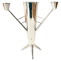 Vase en argent poli, Objects for Objects par Raju Peddada - "Sequoia"