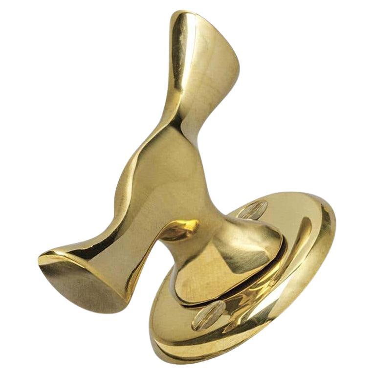 Polished Solid Brass Batlló Butterfly Rotary by Antoni Gaudi