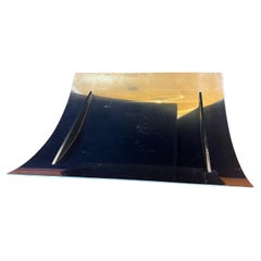 Revistero modernista de acero inoxidable pulido Bandeja de escritorio by Rosendahl