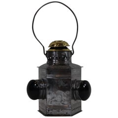 Polished Steel Boat Bow Lantern