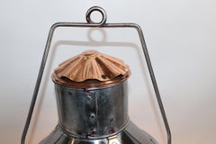 Lanterne d'ancre de navire en acier poli