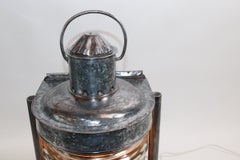 Polished Steel Ships Masthead Lantern