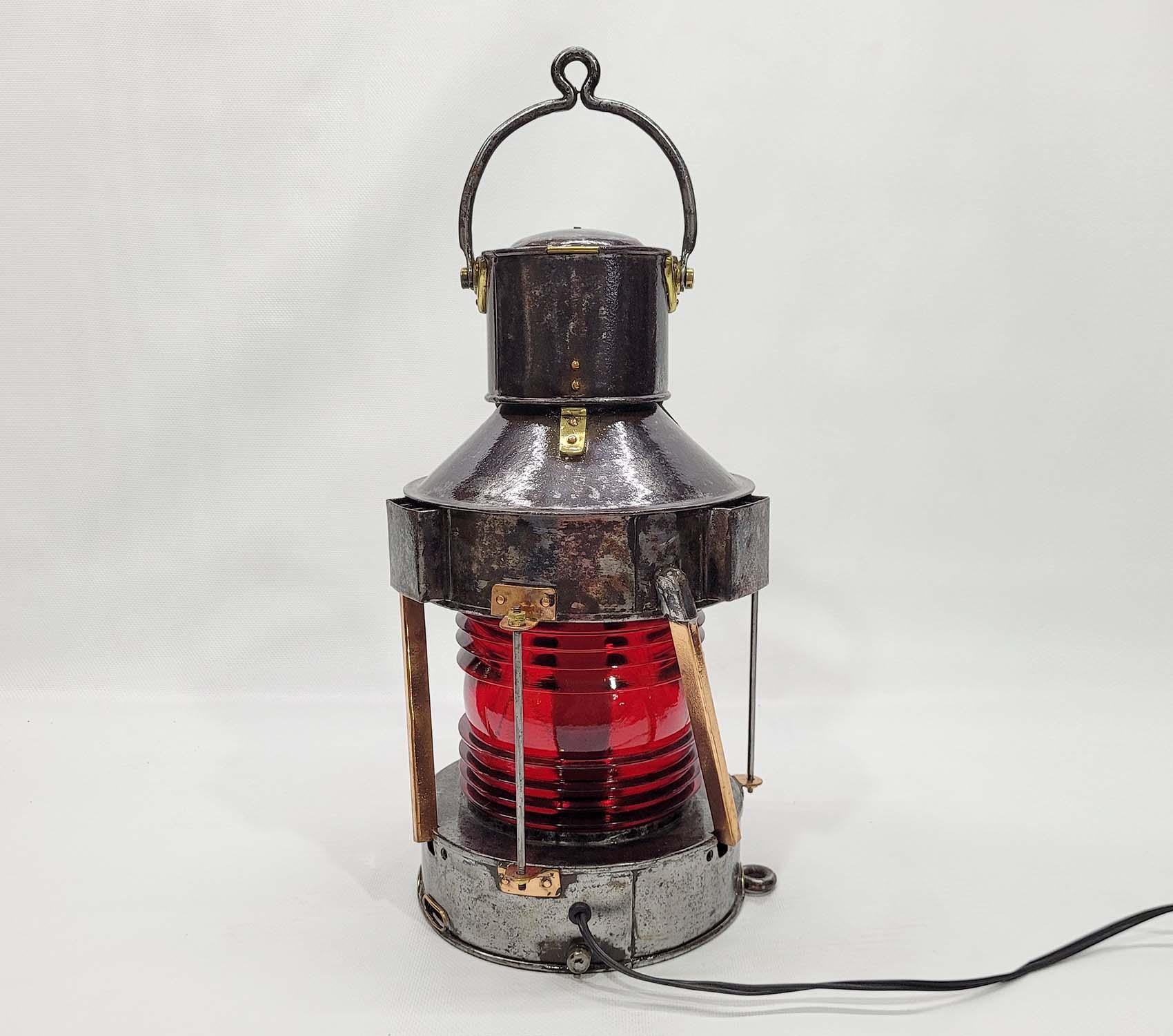 Polished Steel Ships Signal Lantern 5