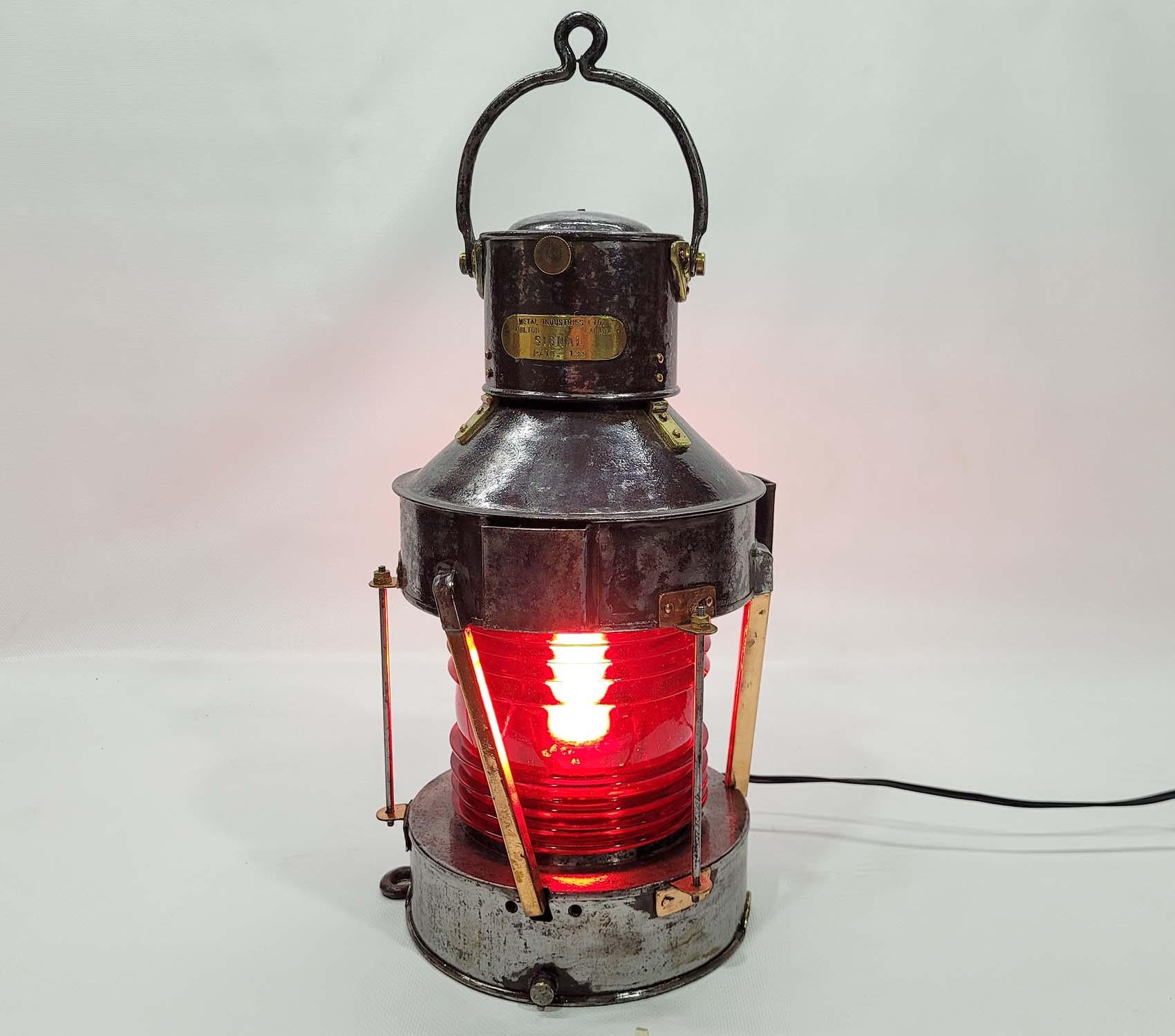 Polished Steel Ships Signal Lantern 3
