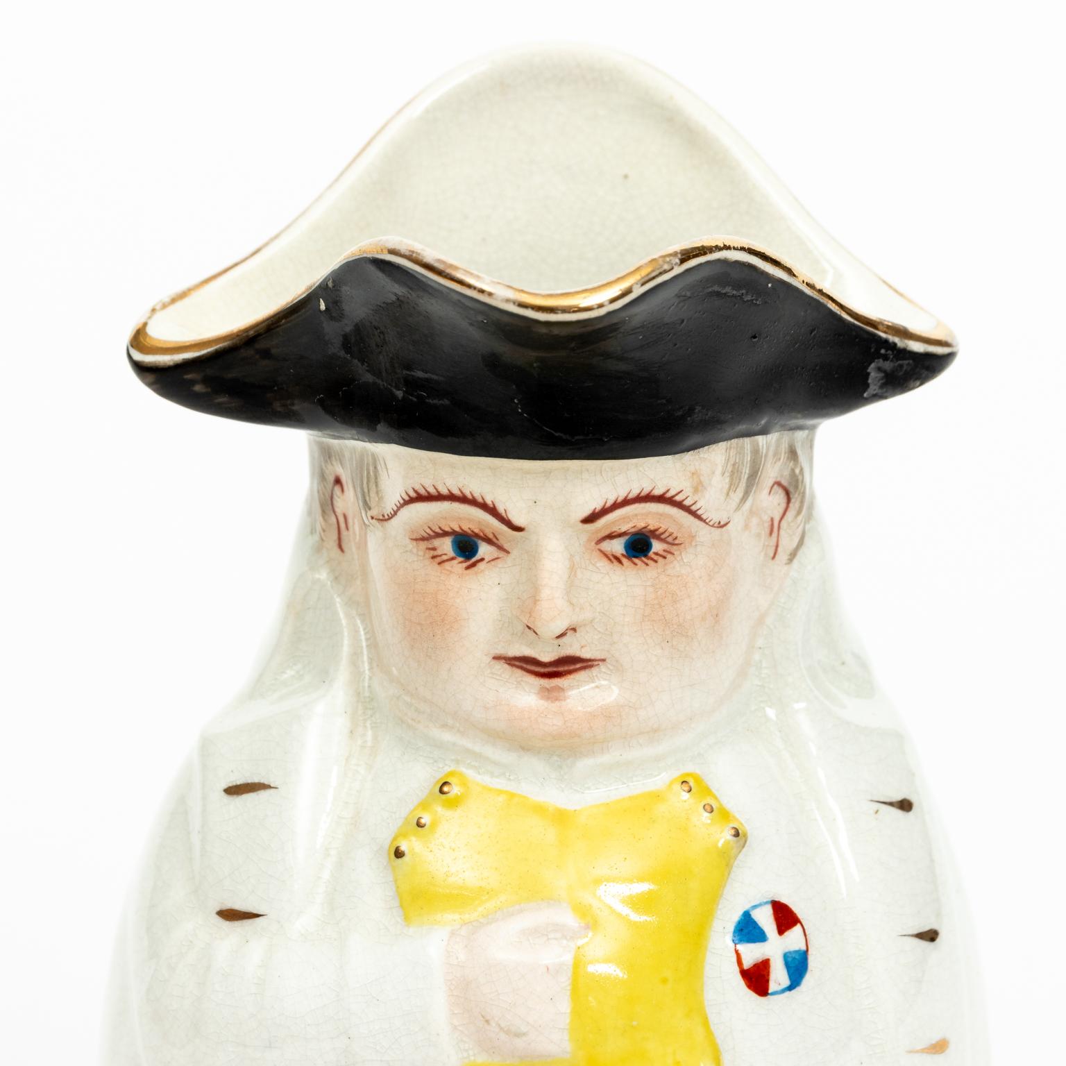 Painted Political Campaign Toby Jug of United States President William McKinley