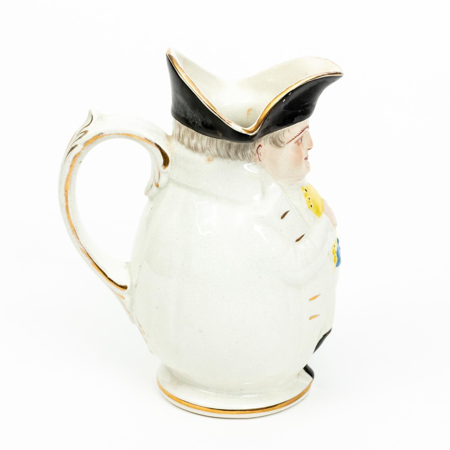 Pottery Political Campaign Toby Jug of United States President William McKinley