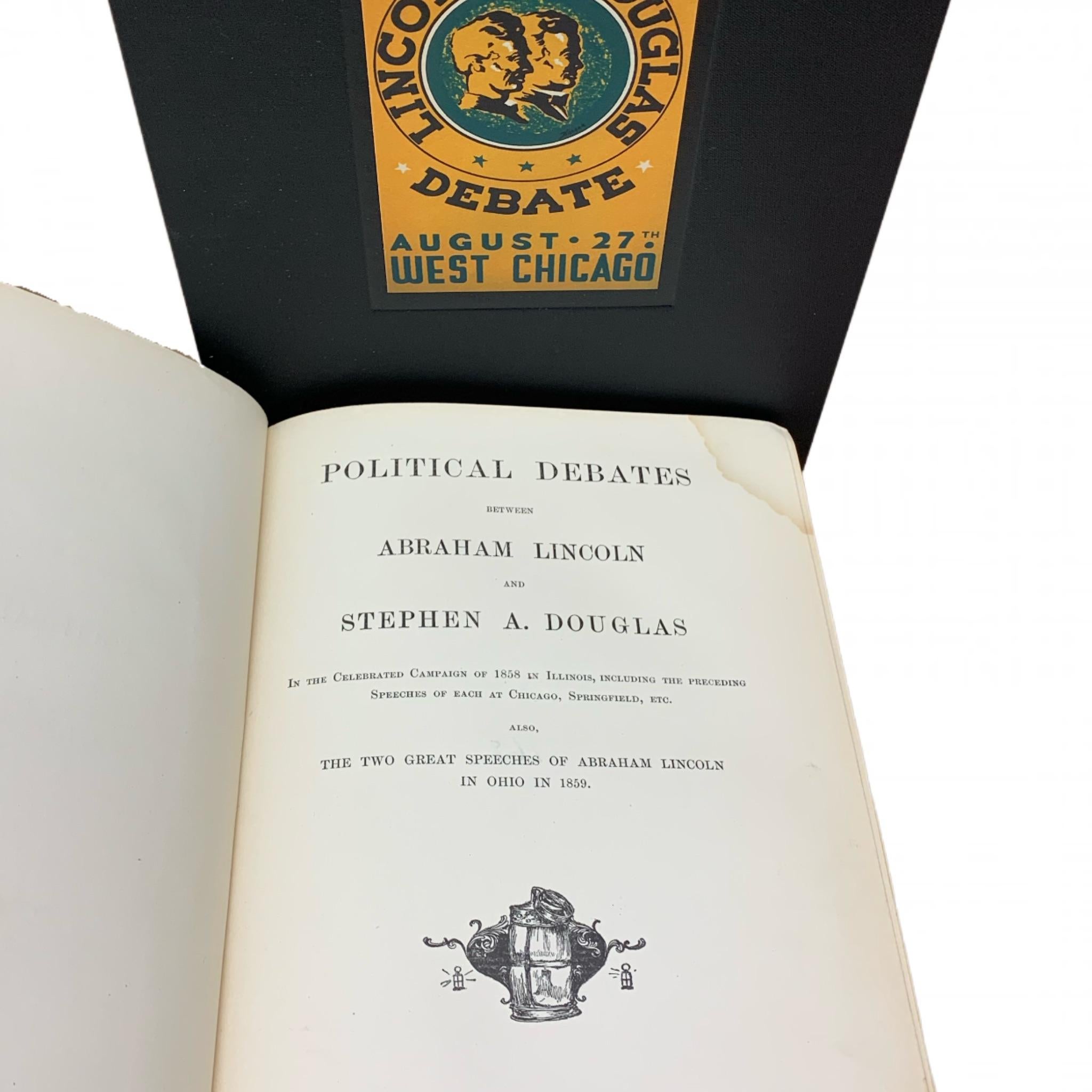 19th Century Political Debates Between Abraham Lincoln & Stephen A. Douglas, Limited Edition For Sale