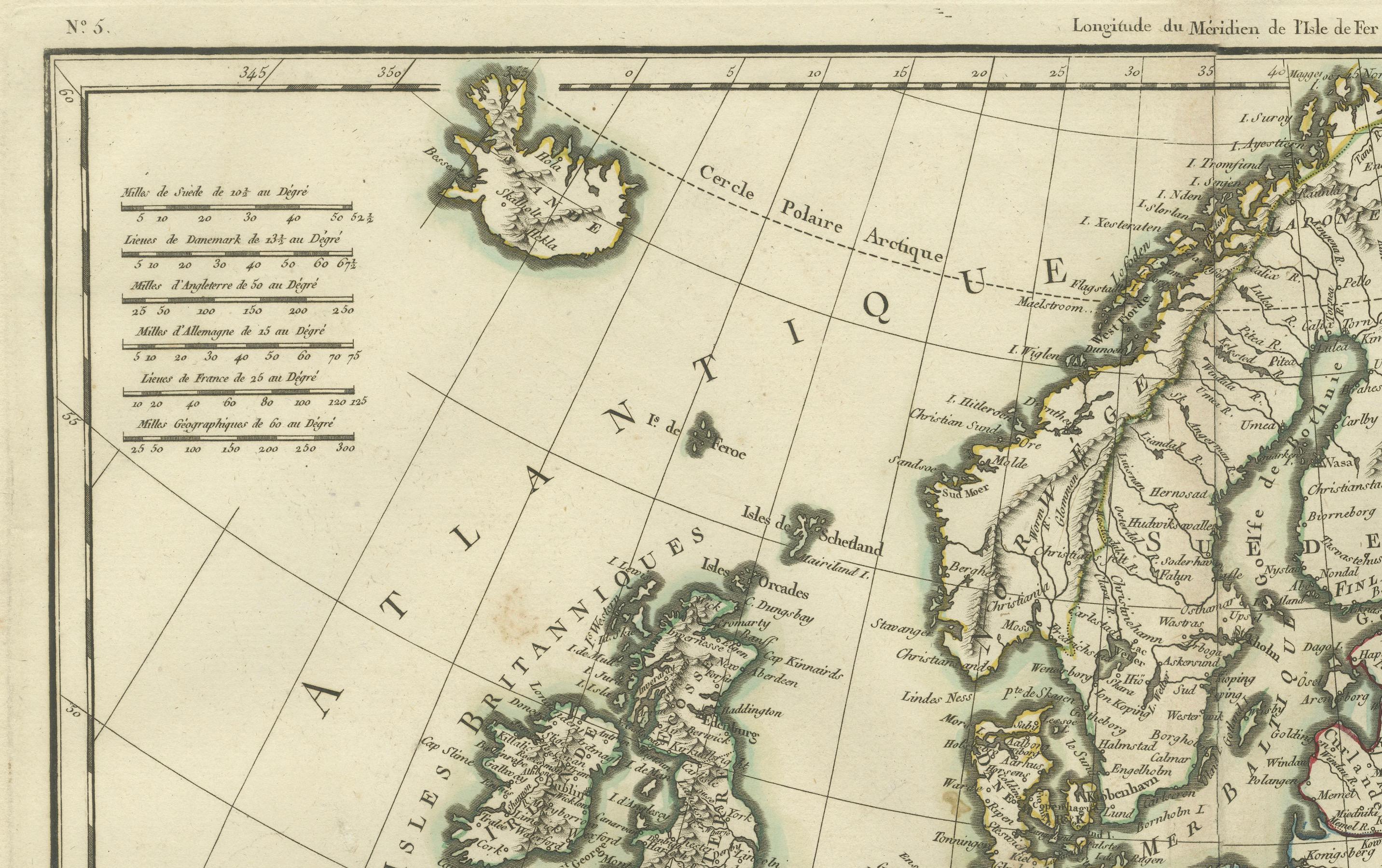 Début du XIXe siècle Carte politique d'Europe : début du 19e siècle, tirée du Tardieu Atlas de 1802 en vente