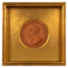 Political Terracotta Portrait Medallion Benjamin Franklin JeanBaptiste Nini 1777