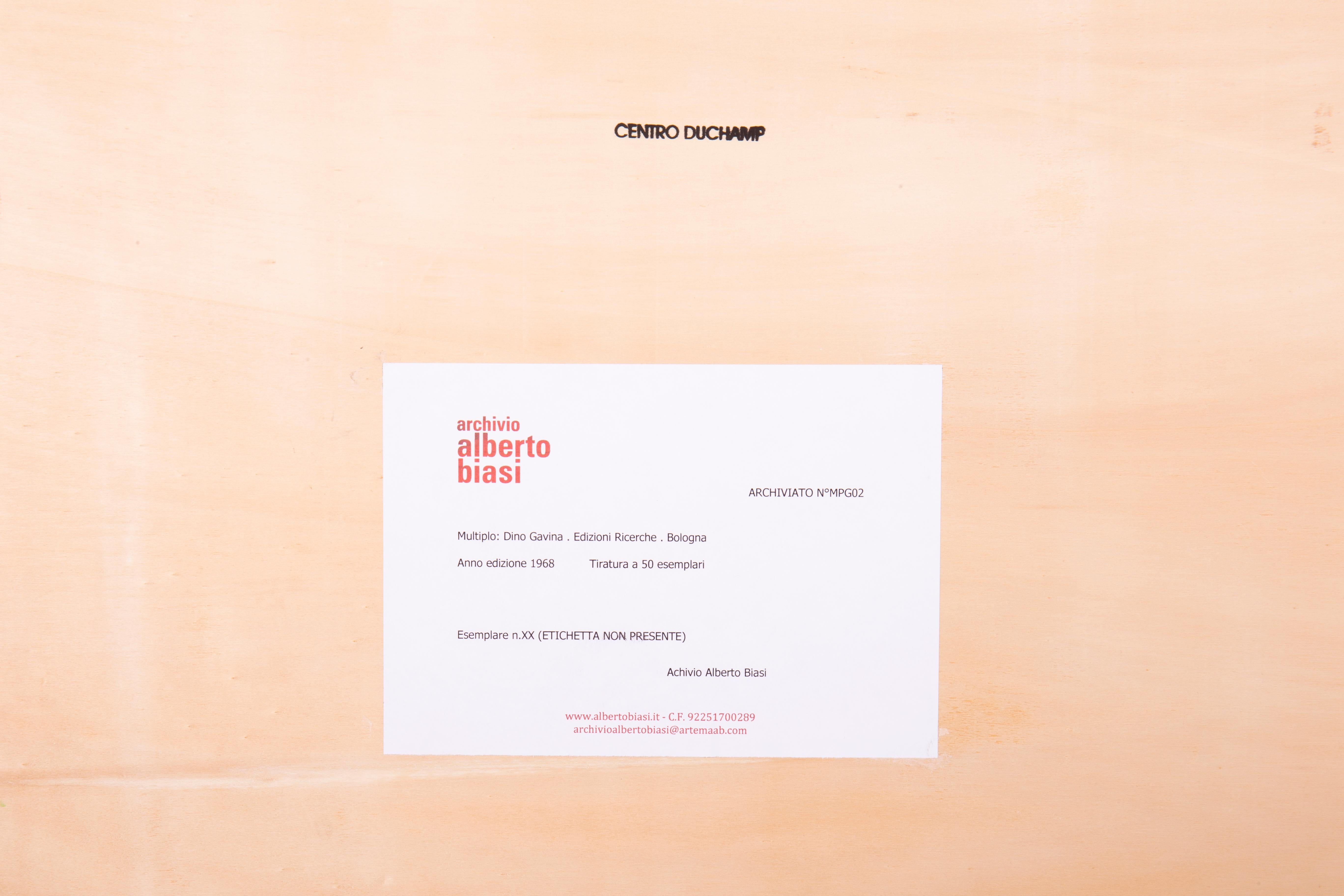 A&M d'Alberto Biasi, édition limitée, 1968 Bon état - En vente à Ozzano Dell'emilia, IT