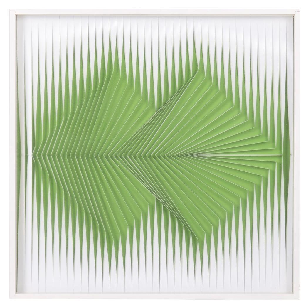 Politipo M by Alberto Biasi, limited edition, 1968