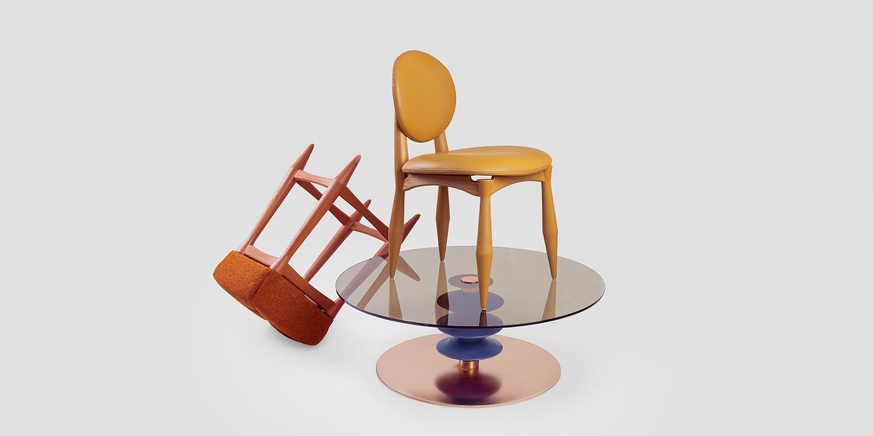 Polka, table basse en frêne noir Neuf - En vente à San Pedro Garza García, N.L.
