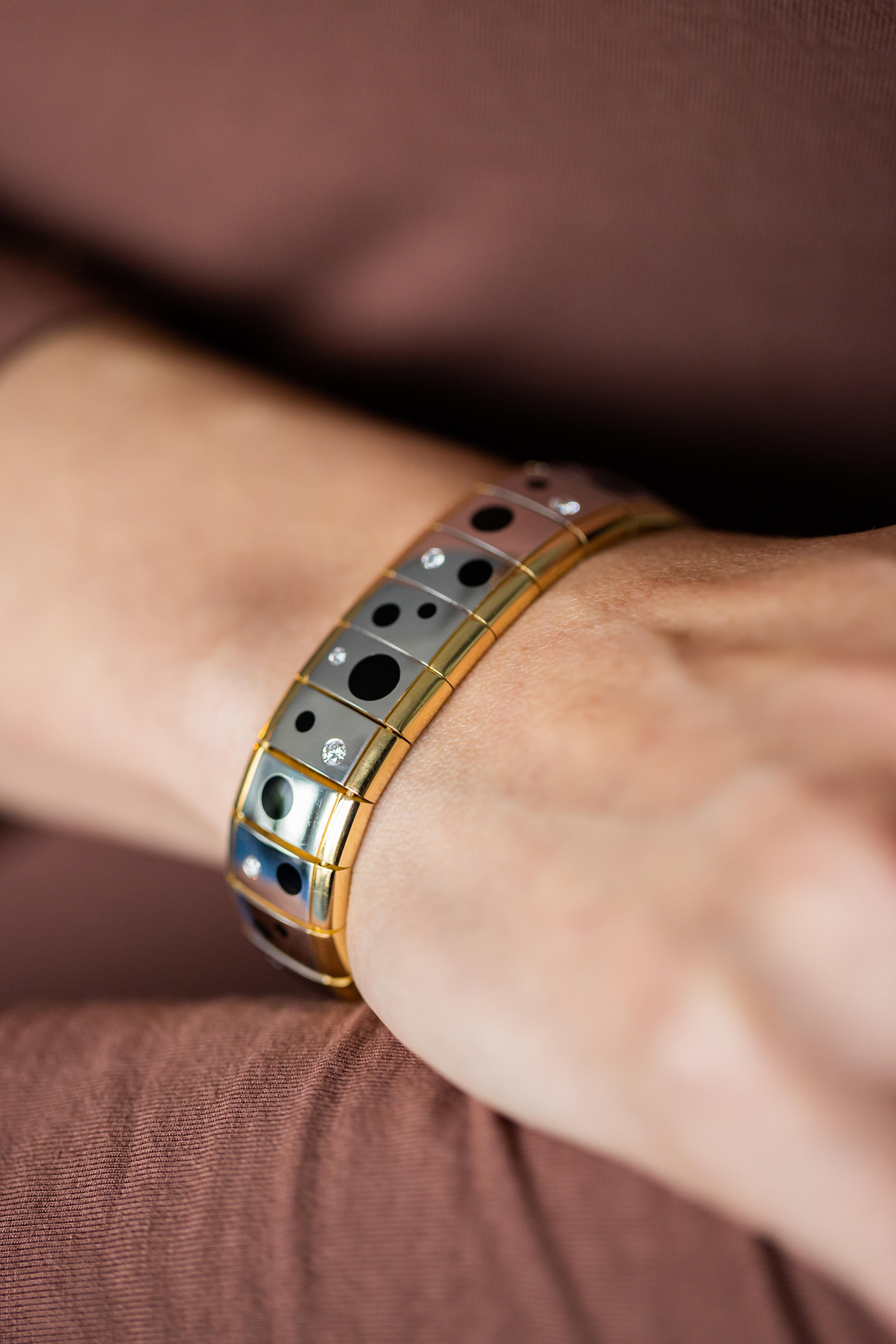 Pulsera de lunares de Michael Bondanza Corte brillante en venta