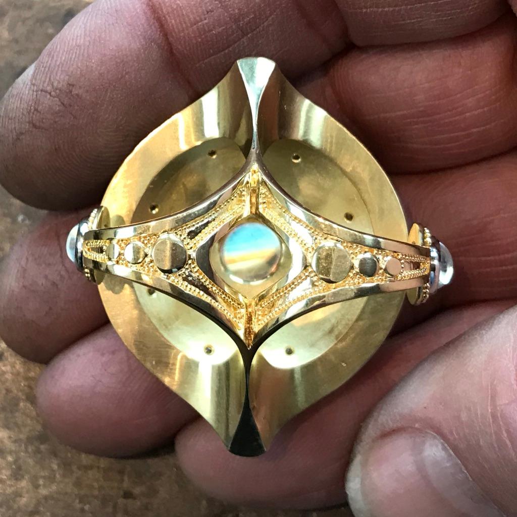mandala engagement ring