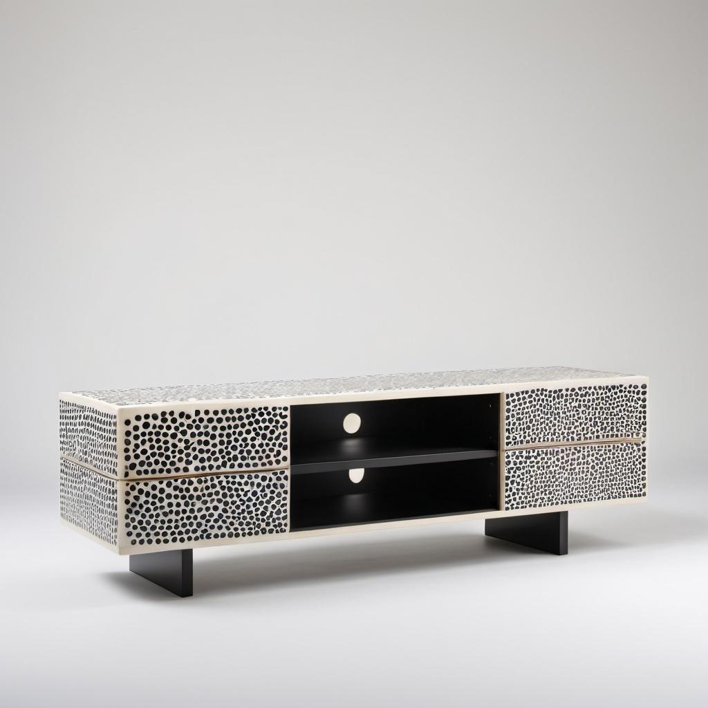 Mid-Century moderno Console multimediale Dot Dot Dot in vendita