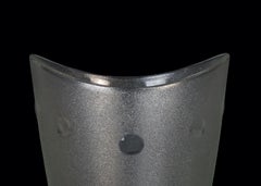 Polka Dots Glass Vase, Italy, 1970s