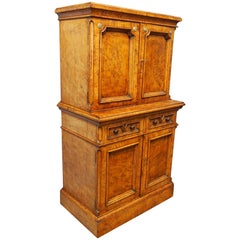 Pollard Oak Collectors Cabinet or Estate Cabinet