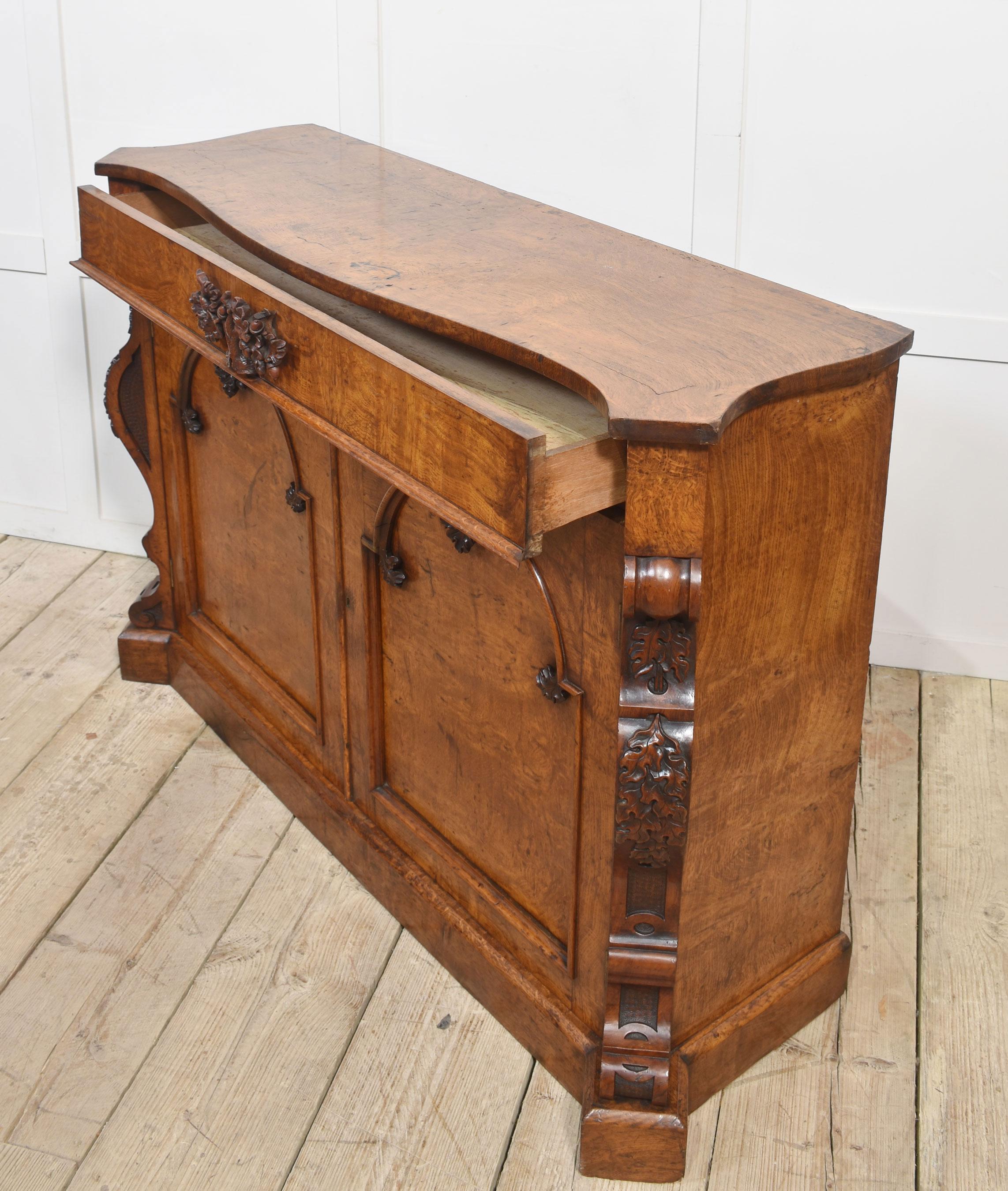 Pollard oak two door sideboard For Sale 7