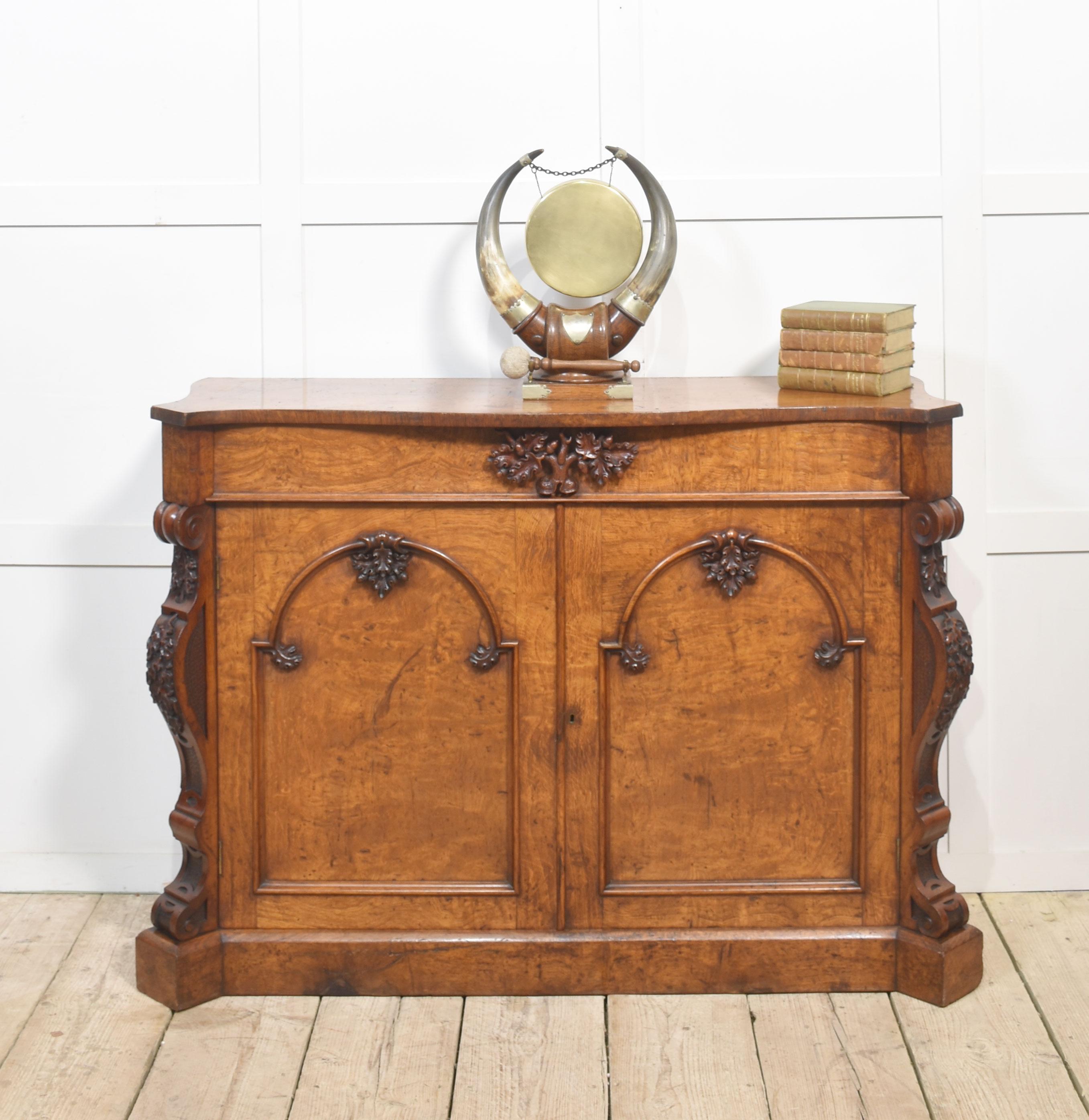 Pollard oak two door sideboard For Sale 9