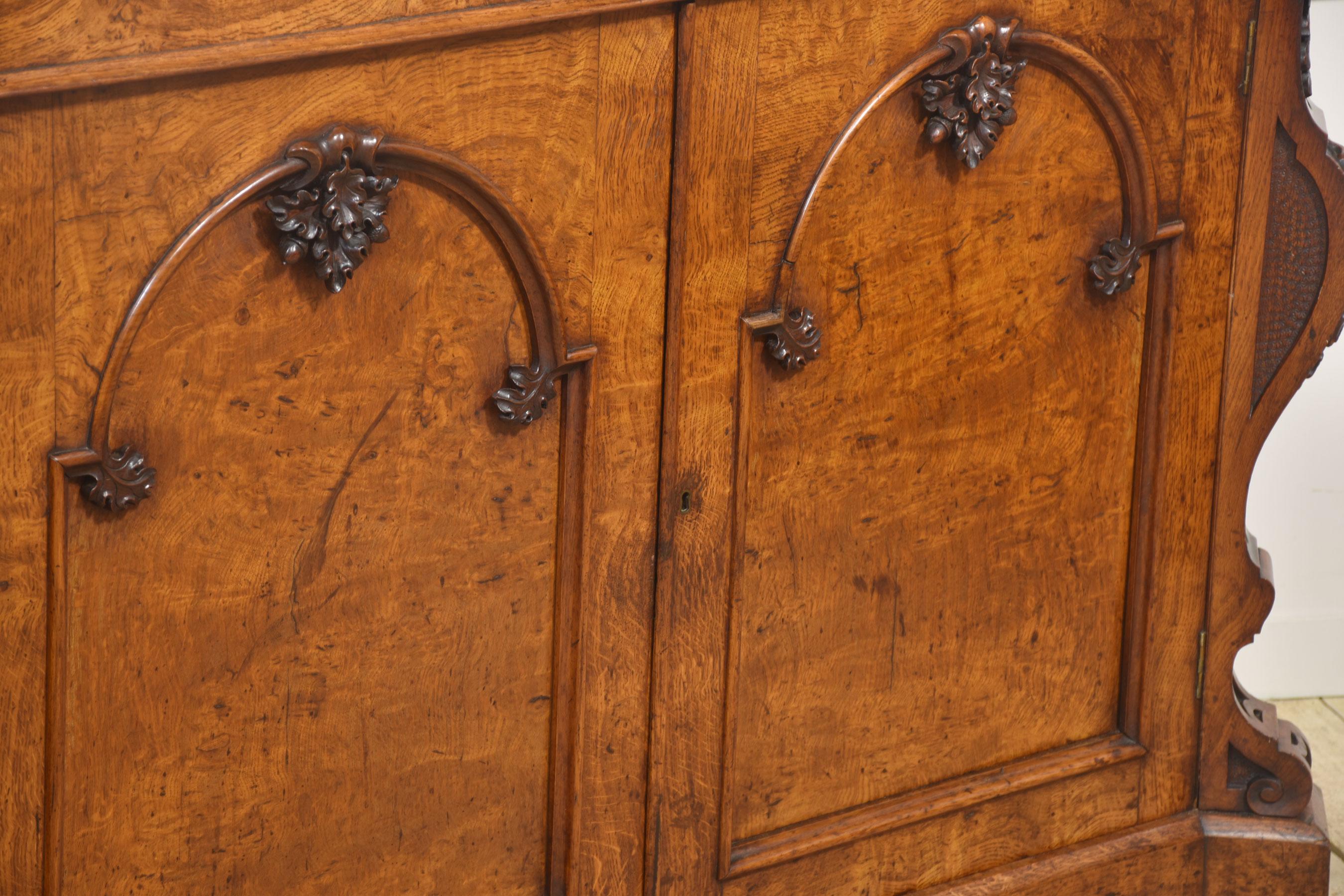 Pollard oak two door sideboard For Sale 1