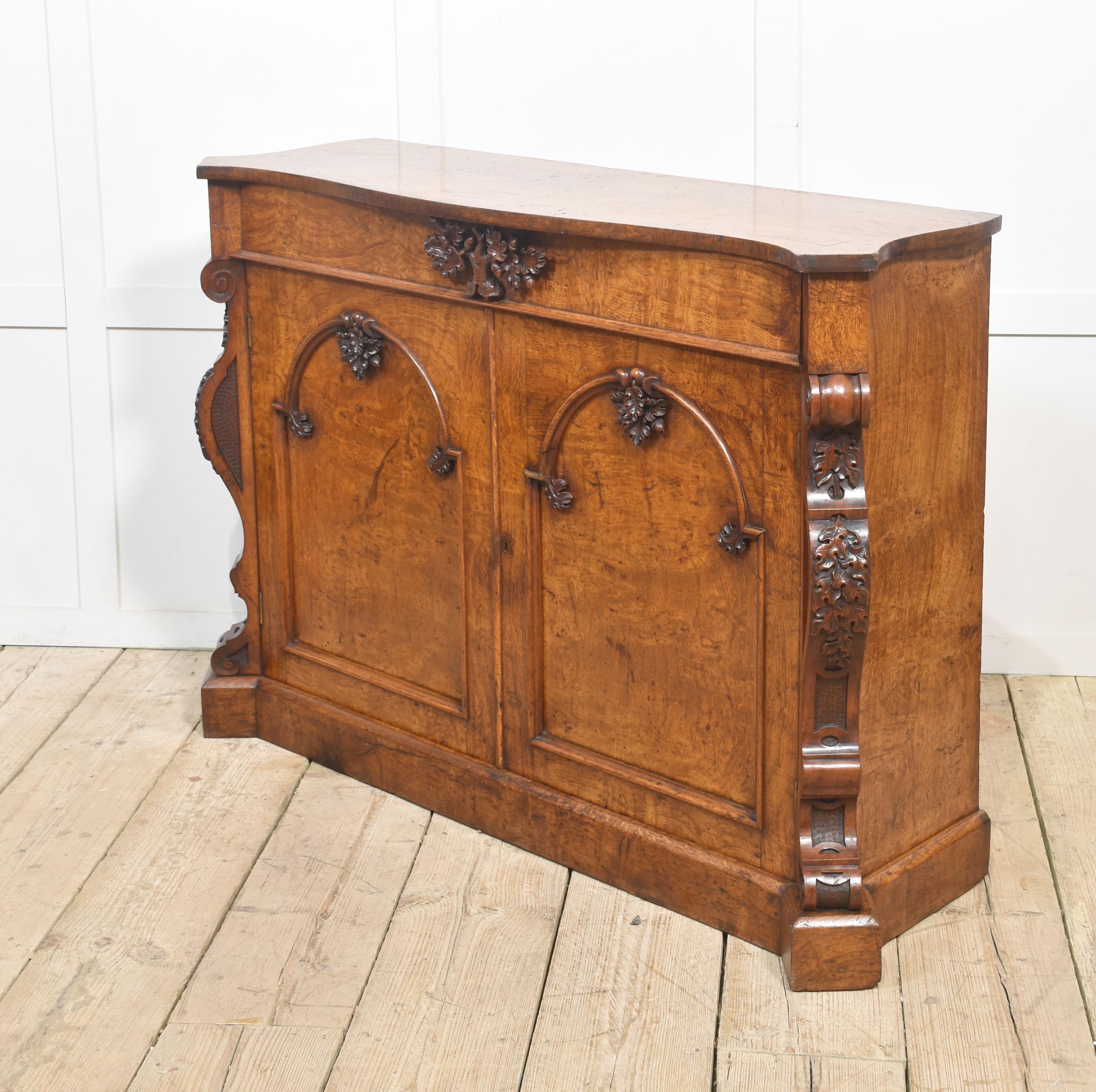 Pollard oak two door sideboard For Sale 2