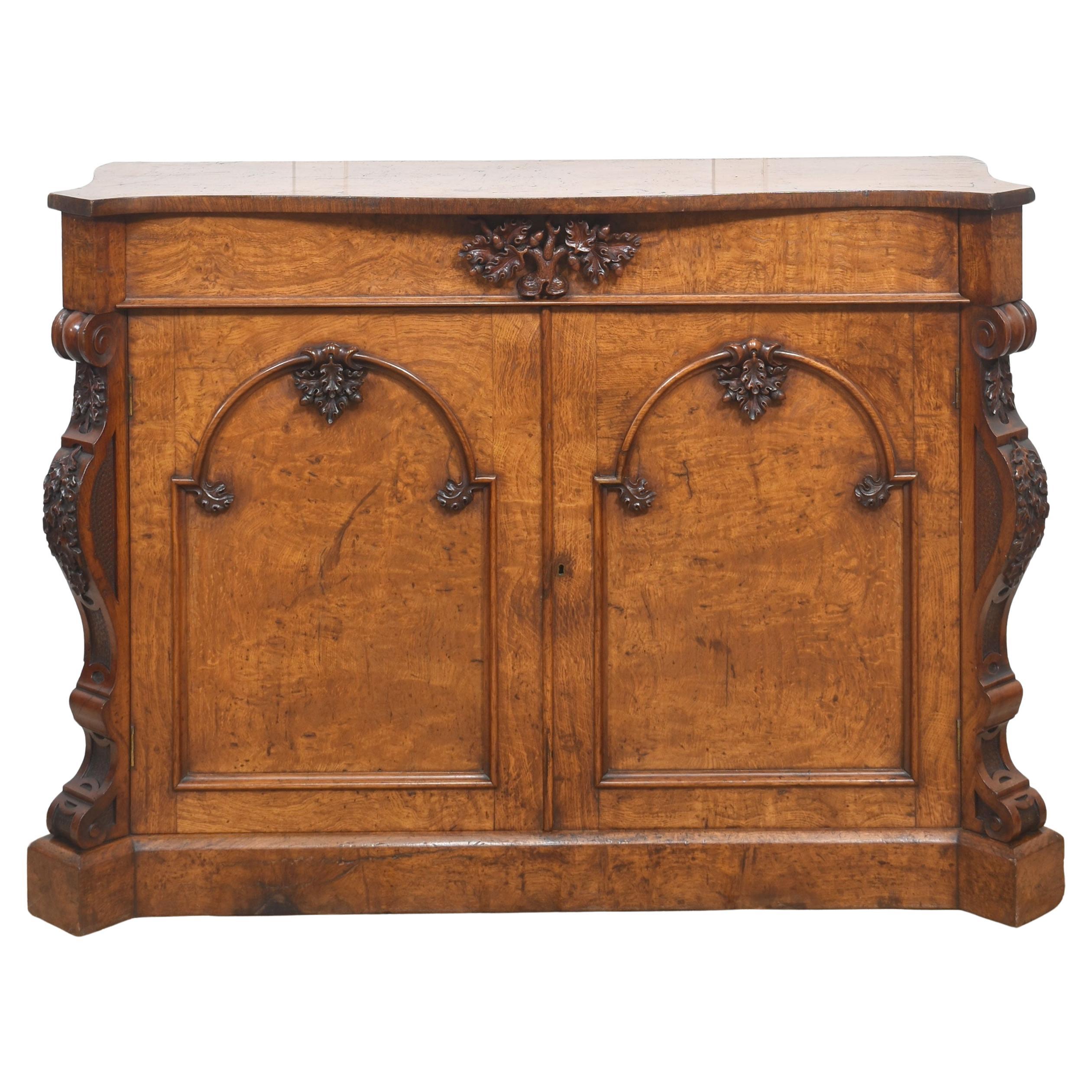 Pollard oak two door sideboard For Sale