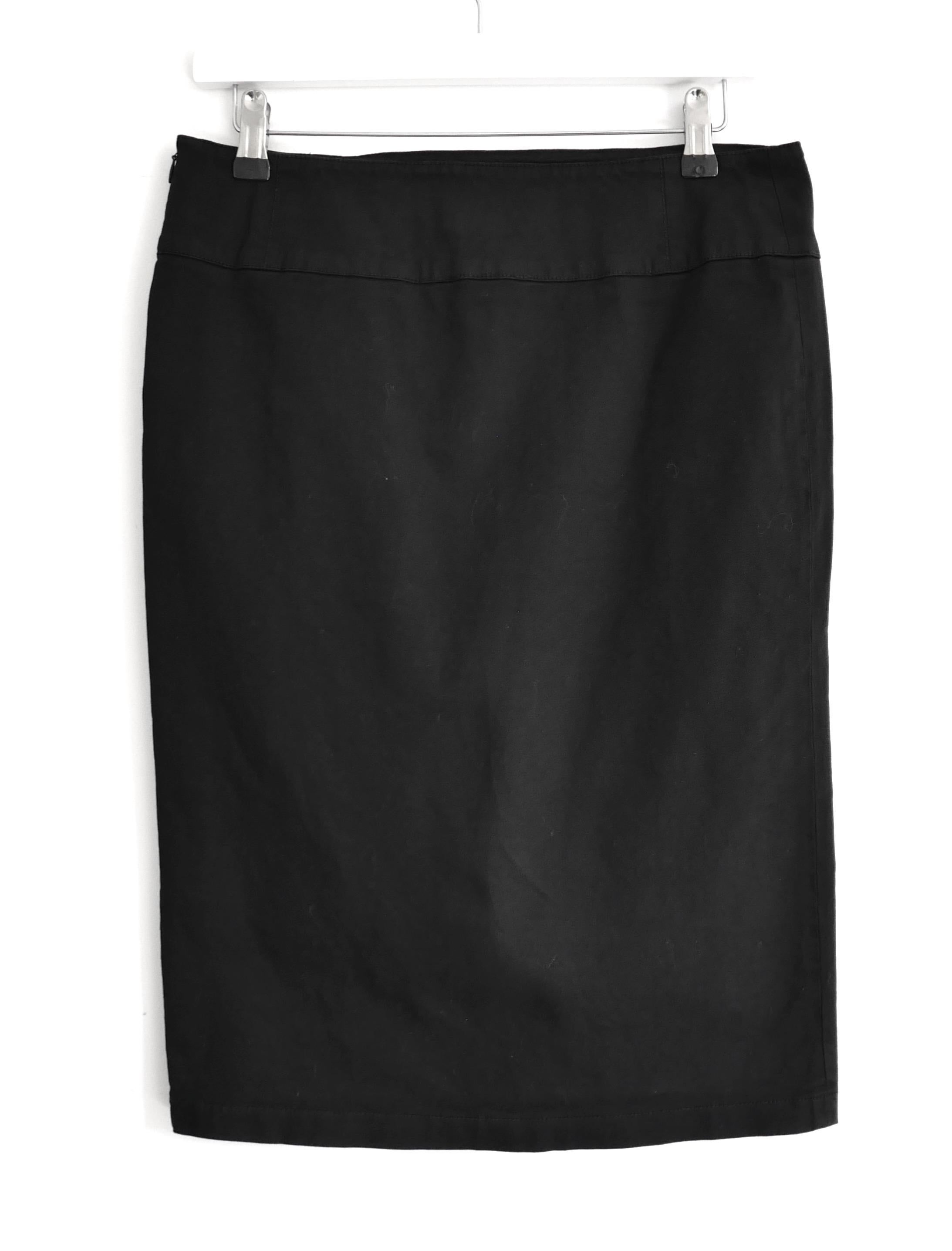 Pollini Vintage SS06 Embellished Pencil Skirt For Sale 1