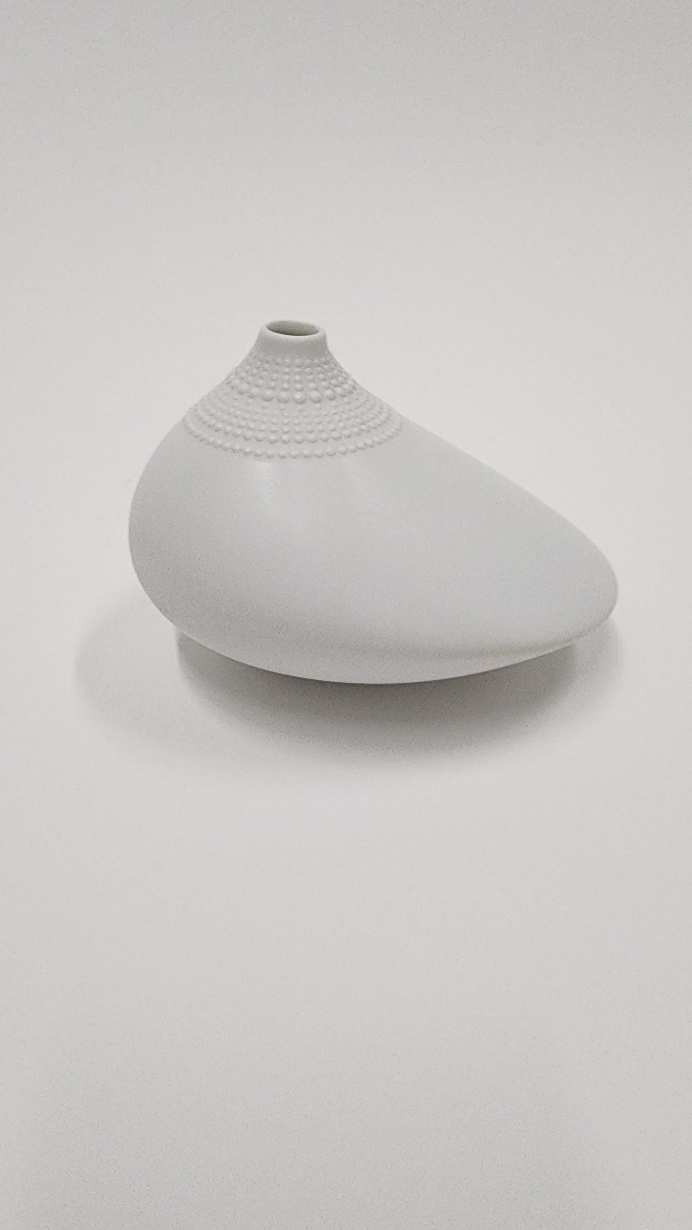 Porcellana Vaso Pollo di Tapio Wirkkala per Linee Studio Rosenthal in vendita