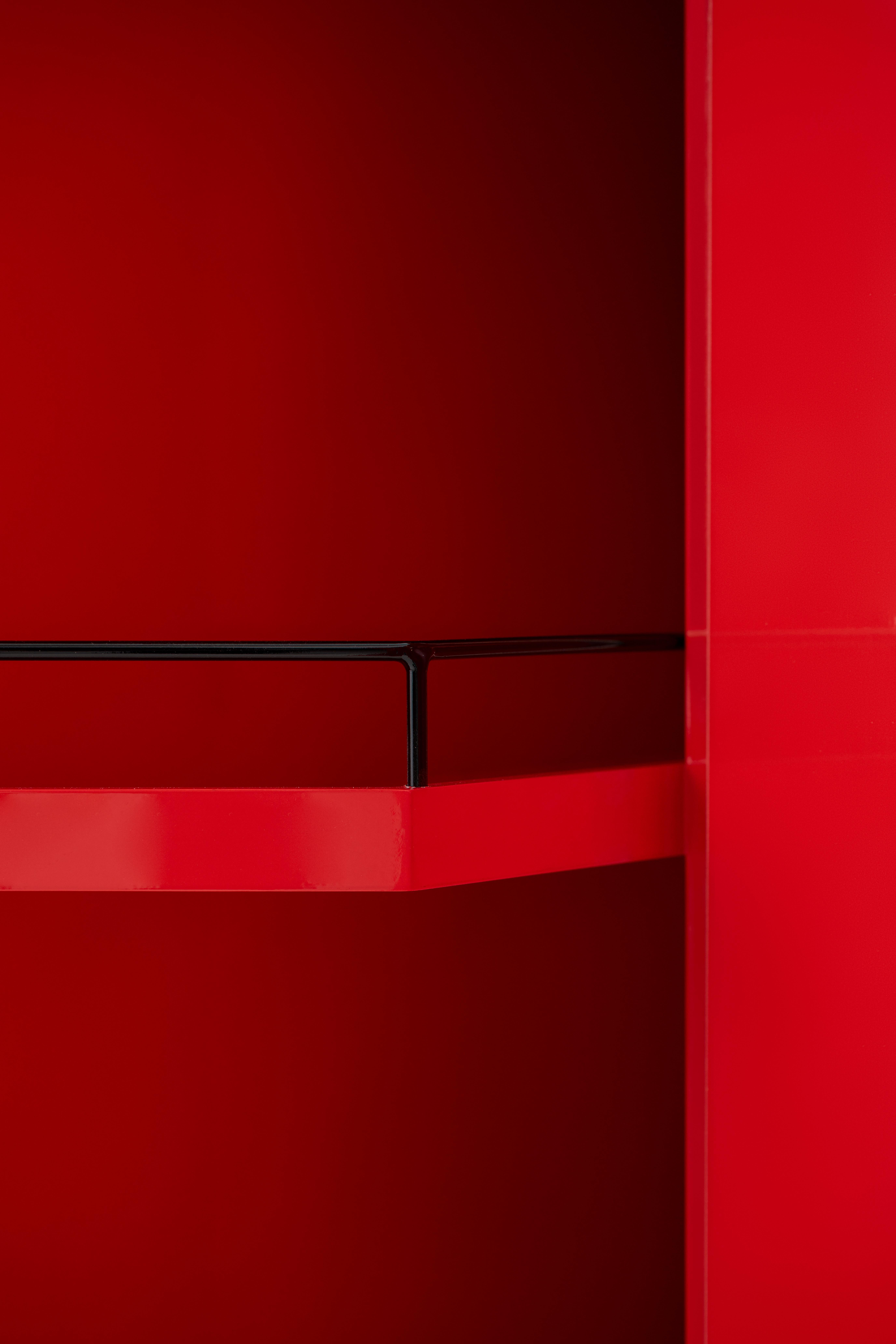 Aluminum Pollock Bar Cabinet in aluminum by altreforme For Sale