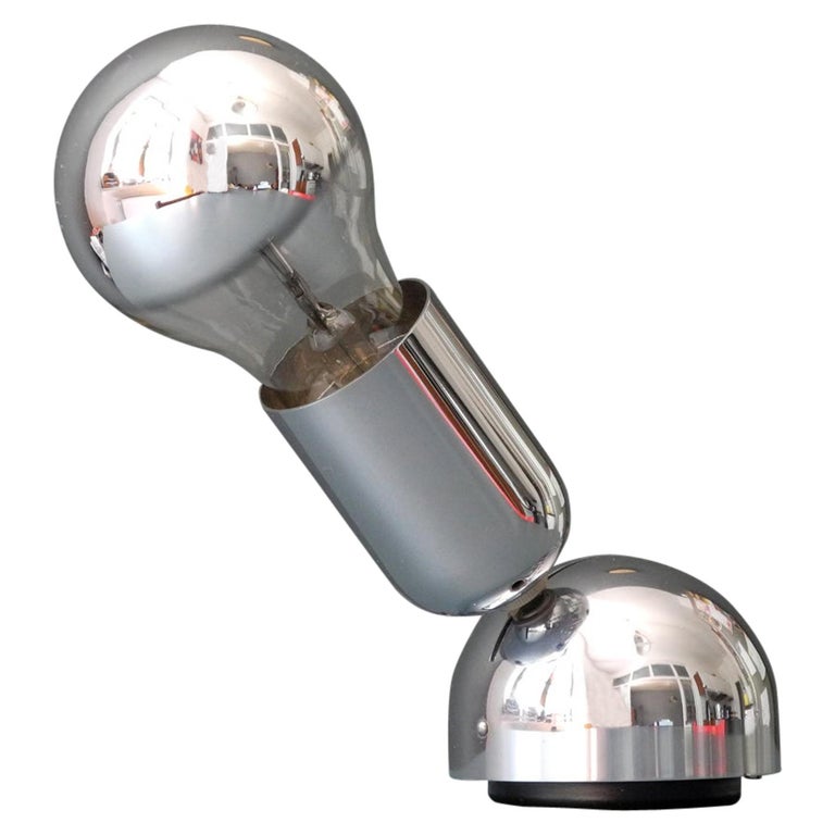 Pollux Chrome Table or Wall Light by Ingo Maurer for Design M For Sale at  1stDibs
