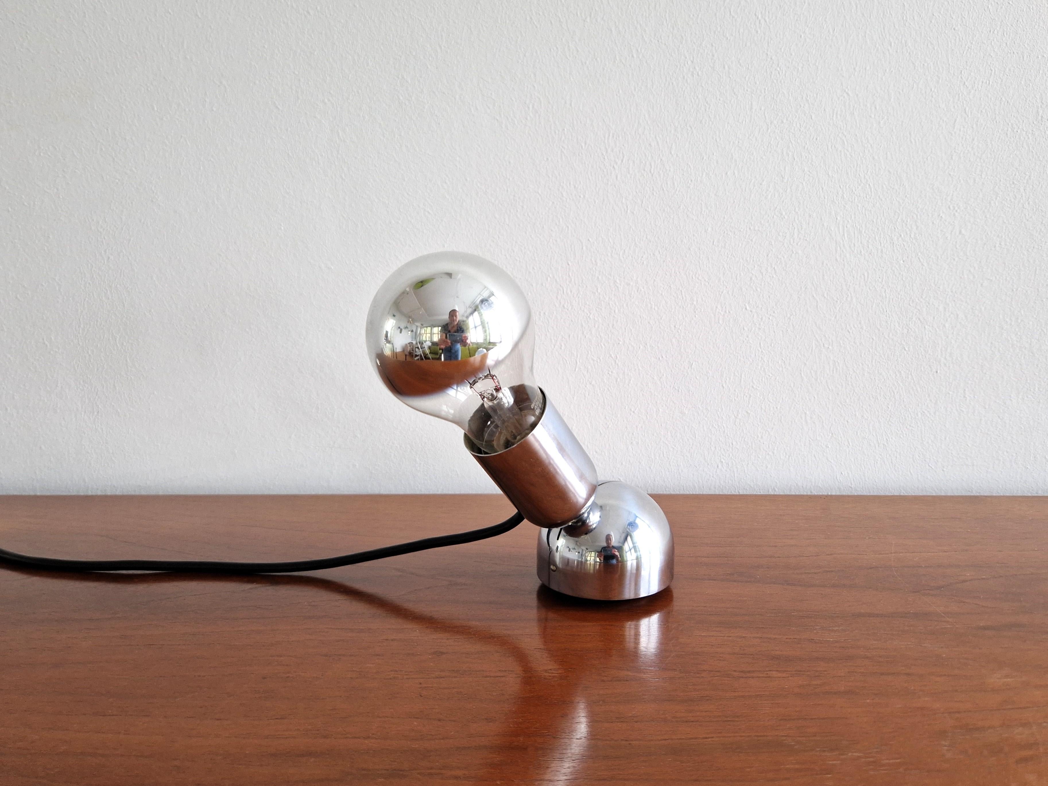 Metal Pollux table or wall lamp by Ingo Maurer for Design M, Germany 1960's