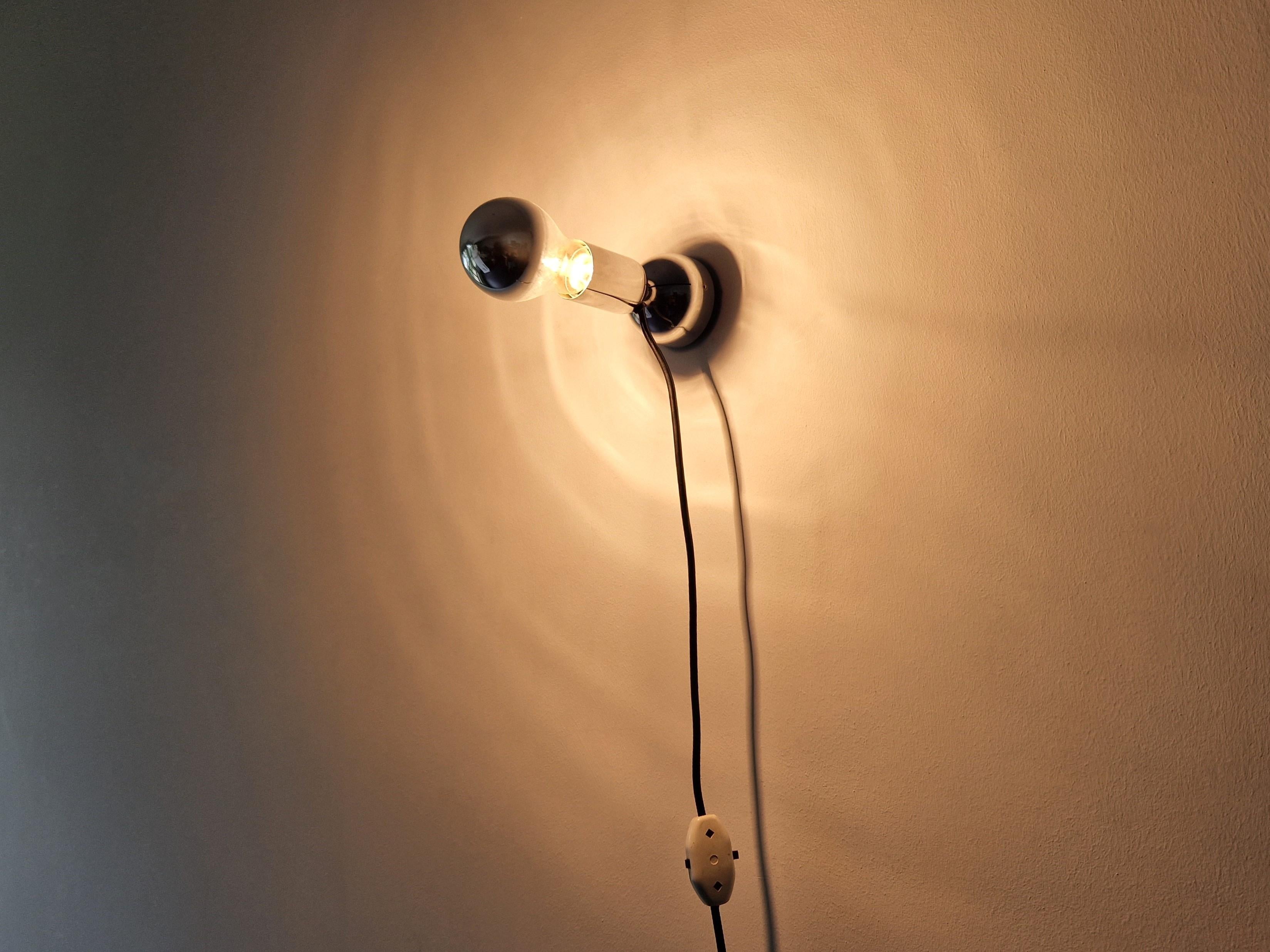 Pollux table or wall lamp by Ingo Maurer for Design M, Germany 1960's 2