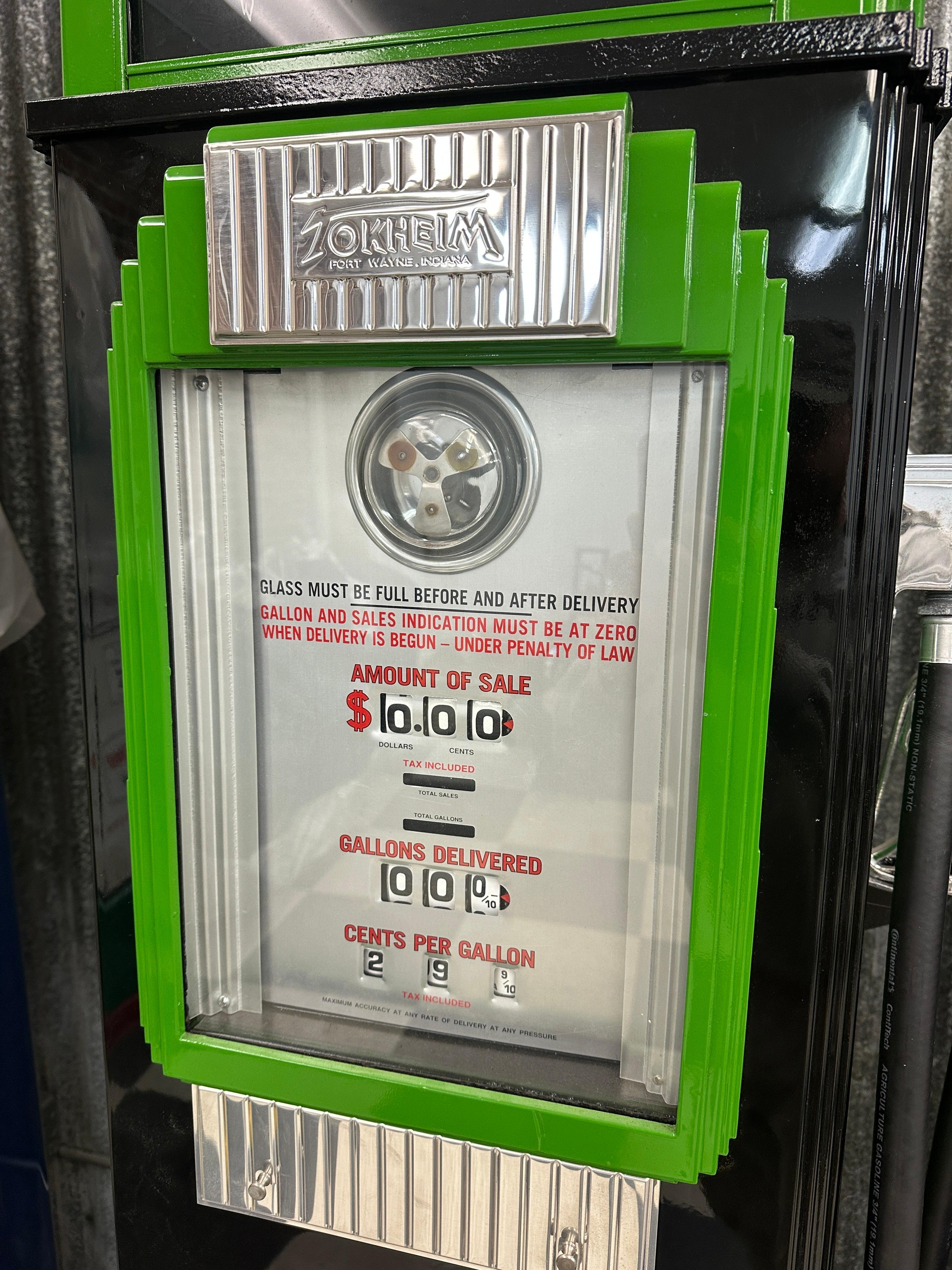 Pompe à gaz Polly Gas Model No No 36B Excellent état - En vente à Alpha, NJ