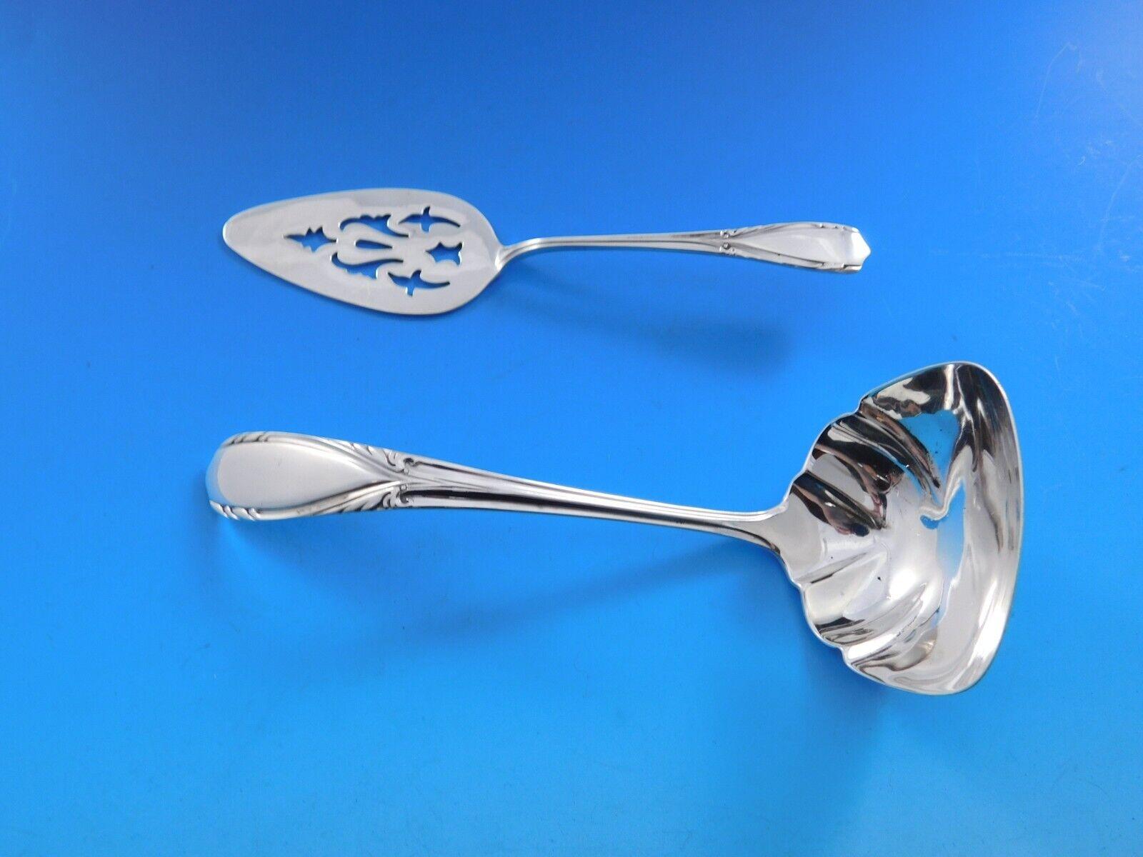 Polly Lawton by Manchester Servizio di posate in argento Sterling 8 Set 80 pezzi Cena in vendita 2