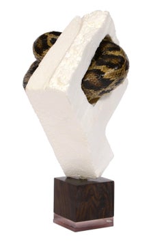 Polly Morgan, More than Ever, serpent de taxidermie, 2017