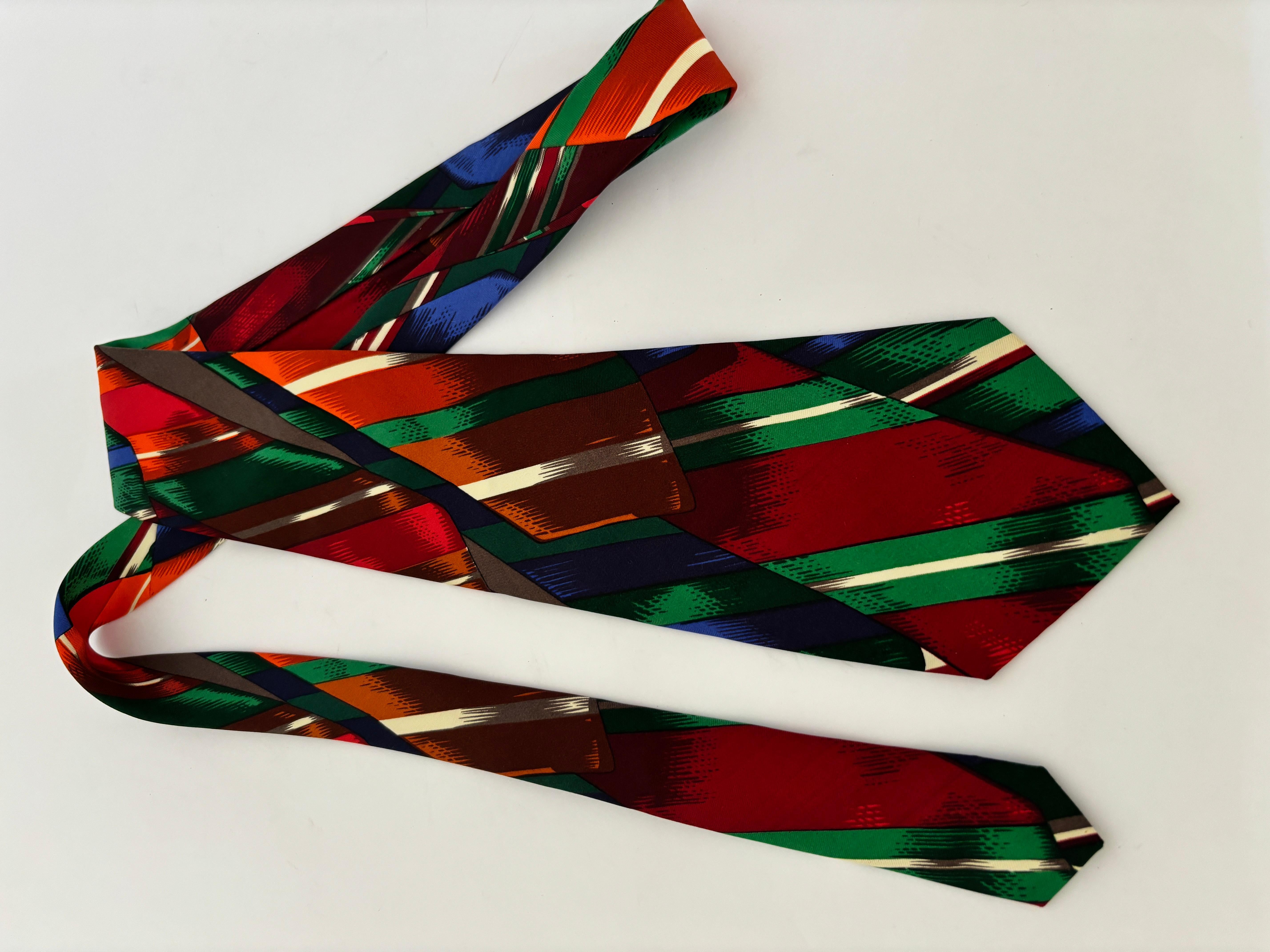 POLO by RALPH LAUREN Men Silk Neck Tie For Sale 2