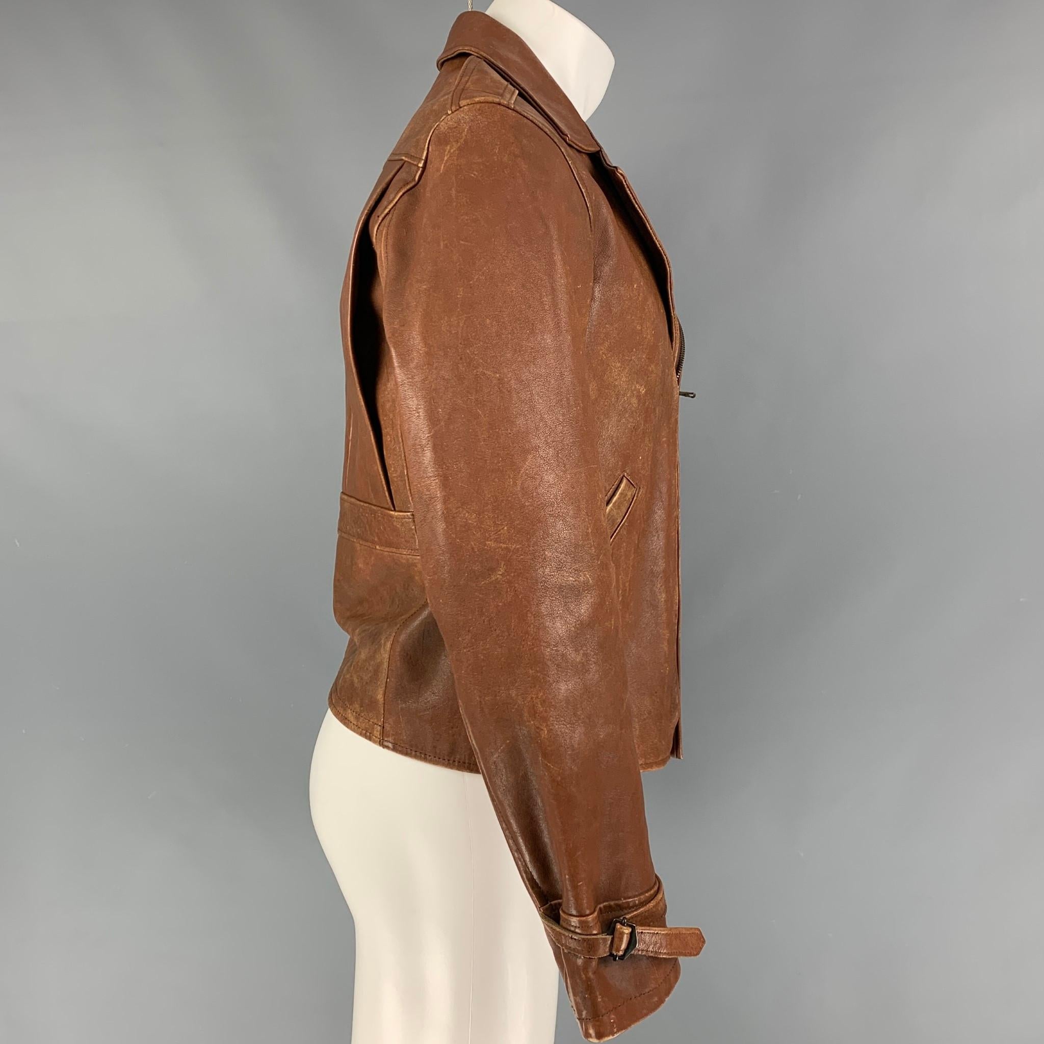 tan polo jacket